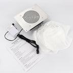 Desk Nail Dust Collector Nails Machine Tools Equipment Nail Pedicure Art Vacuum Cleaner with Collecting Bag