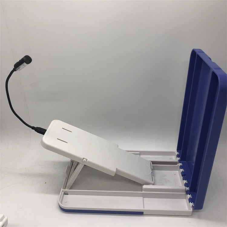 Durable Foldable No-bending Home Pedicure Pedal Assistant Tools & Led Light Footrest Comfortable for All Ages