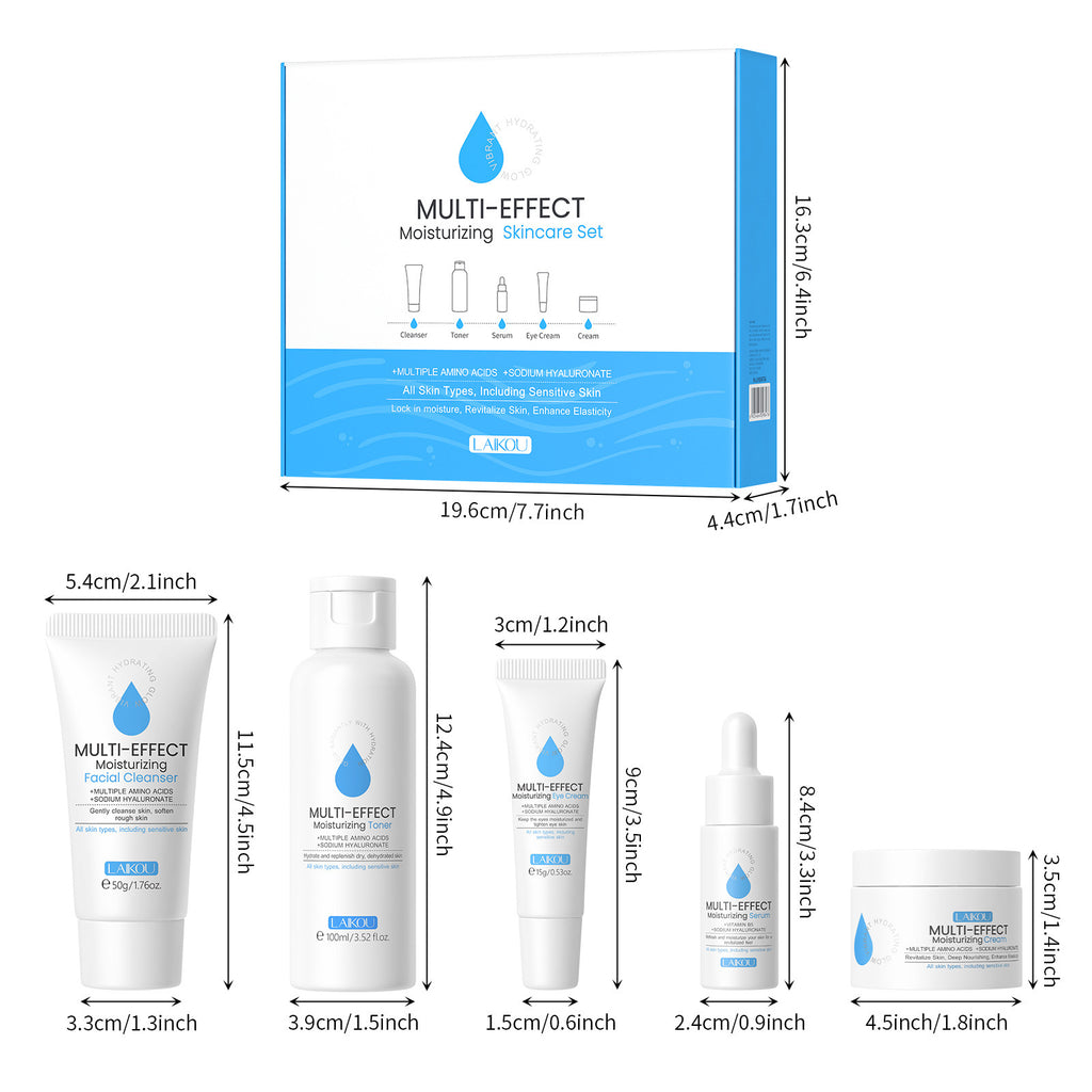 Hydrating Five-piece Facial Care