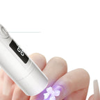 Mini UV Nail Lamp Dryer Machine Portable USB Rechargeable LED Nail Quick Drying Light Handheld Manicure Lamp For Gel Varnish