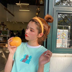 Pure Color Hair Bundle Sponge Hair Band Fairy Hair Accessories