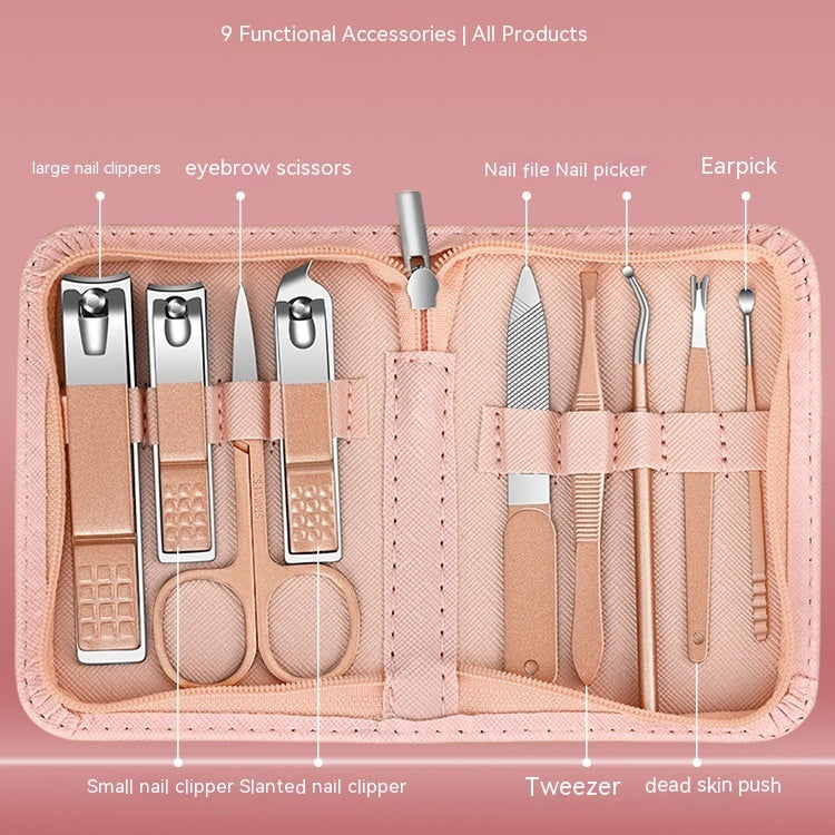 Clippers Suit Household Nail Scissors Full Set Of Pedicure Tools