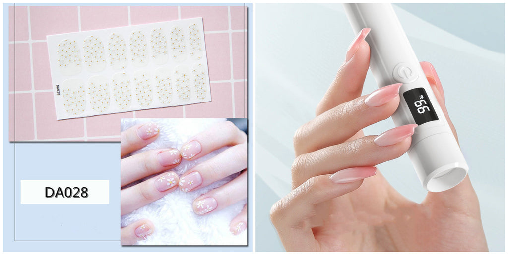 Mini UV Nail Lamp Dryer Machine Portable USB Rechargeable LED Nail Quick Drying Light Handheld Manicure Lamp For Gel Varnish