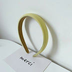 Pure Color Hair Bundle Sponge Hair Band Fairy Hair Accessories